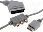 CABLE-534 Cable, plug PLAYSTAT CABLE-534 Cable, plug PLAYSTATION+socket RCA - plu
